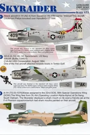 Sticker Skyraider Decal Dagaanbieding