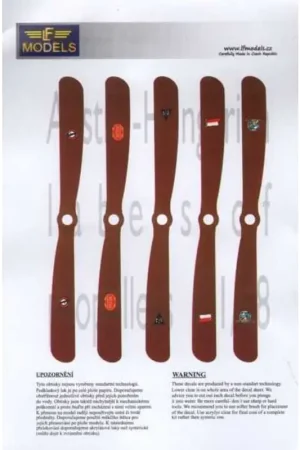 Goedkoop Sticker Austro-Hungarian propeller labels Decal