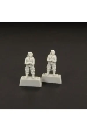 Speciale Aanbieding Japanese pilot WWII standing figures x 2 Figuren