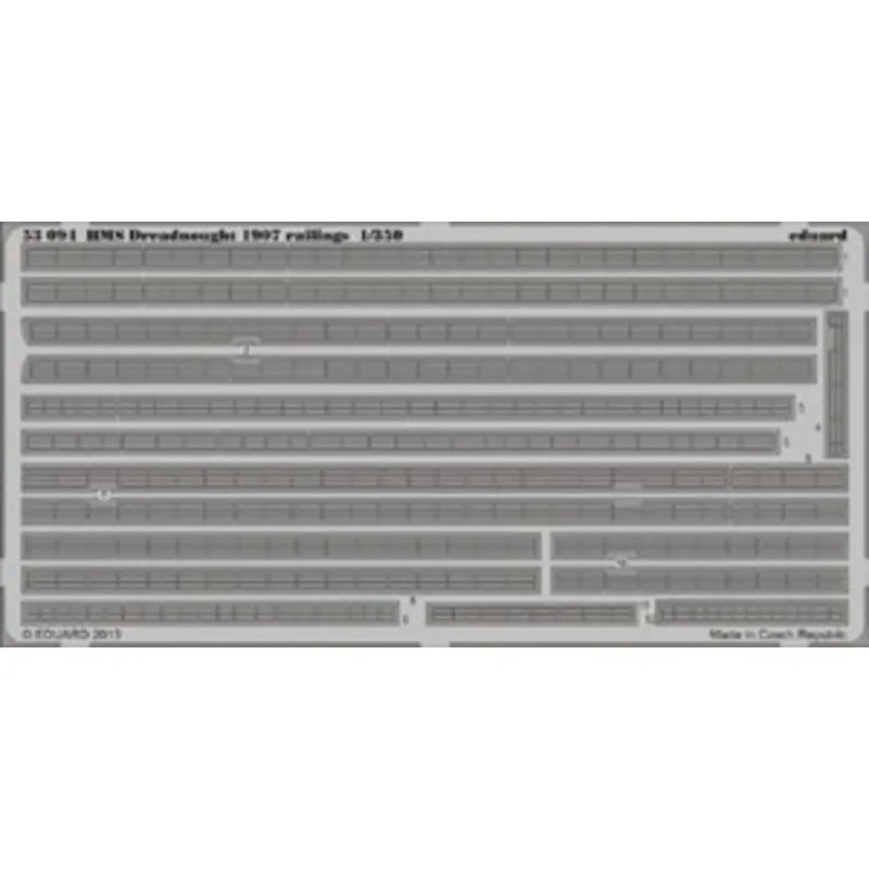 hms dreadn.1907 rail.trum/350-Eduard UA53094 Accessoire Must-Have