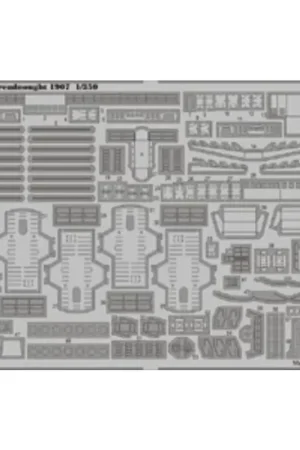 HMS Dreadnought 1907 trum/350-Eduard UA53091 Accessoire Rechtstreeks Van De Fabrikant