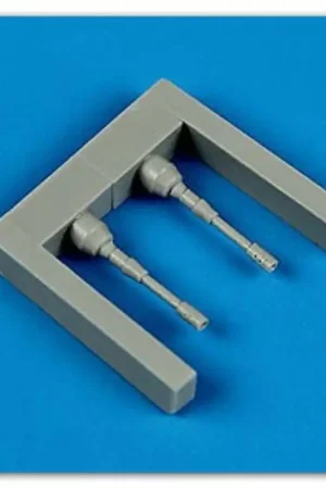 Bestseller Dassault Mirage III gun barrels (designed to be used with Eduard and Hobby Boss kits) 1/48 - Quickboost (by Aires) 48
