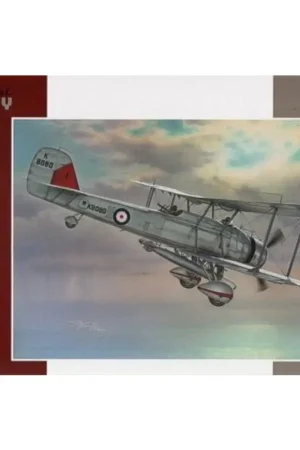 SH72243 Vickers Vildebeest Mk.IV Perseus Engine Version. The prototype of the biplane torpedo bomber Vildebe Hete Deal