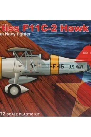 Superprijs Curtiss F-11C-2 Hawk 1/72 - RS Models MI92146 Schaalmodel