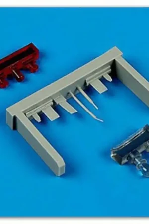 Convair F-102A Delta Dagger antennas and details (designed to be used with Meng Model kits) 1/72 - Quickboost (by area Snelle Levering