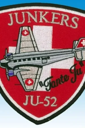 Patch Junkers JU-52 Tante Ju Badge Betrouwbaar