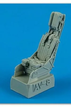 Betaalbaar McDonnell-Douglas AV-8B Harrier II seat with safety belts (designed to be used with Hasegawa, Monogram and Revell kits)