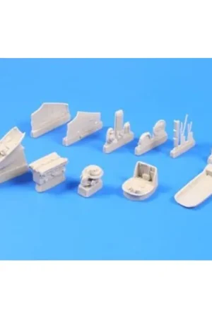 Flitsaanbieding Supermarine Spitfire Mk.Vb Tropical engine set (designed to be used with Tamiya kits) Contains full Rolls Royce Merlin engine in