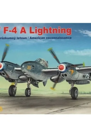 Lockheed F-4 /F-4A Lightning. 4 decal variants for USA, France, Australia Schaalmodel Laatste Versie