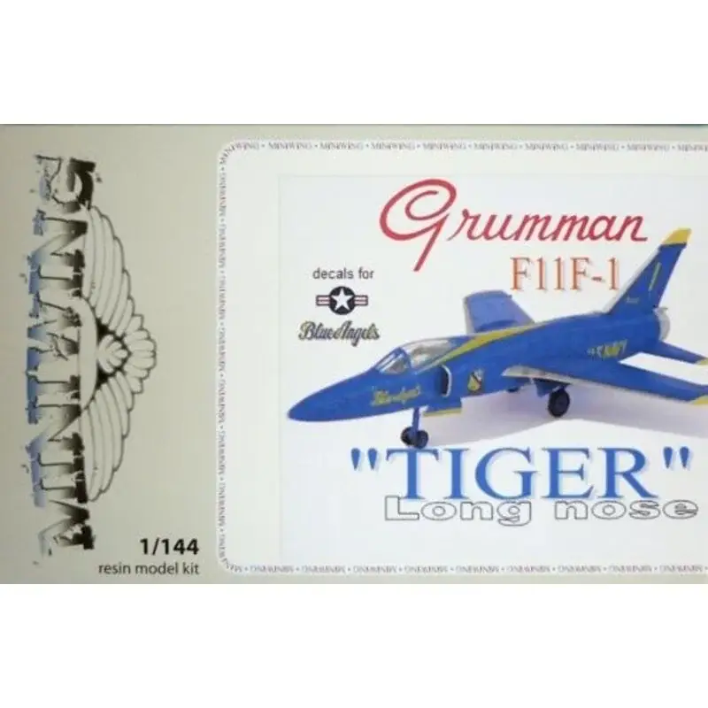 Grumman F-11F-1 Tiger long nose / Blue Angels Schaalmodel Alleen Vandaag