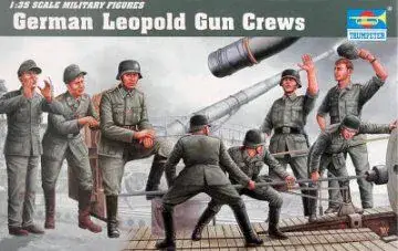 Direct Verzonden Trumpeter 1/35 Deutsche Artillerie Besatzung für Leopold