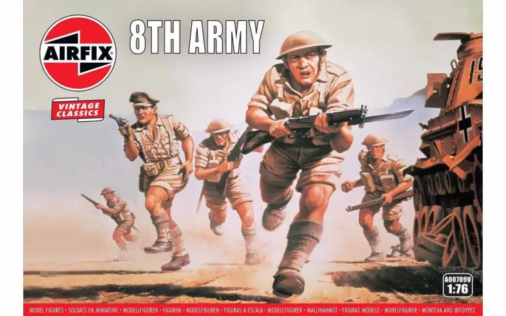 Airfix 1/72 WWII British 8TH Army Weekendaanbieding