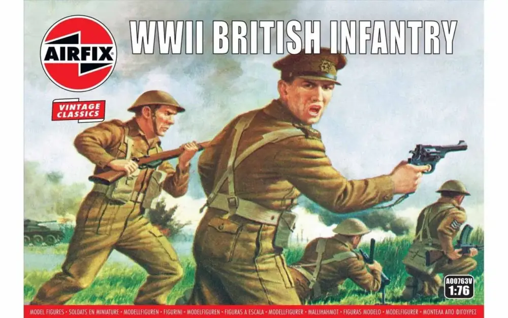 Airfix 1/72 WWII British Infantry N. Europe Meest Verkocht