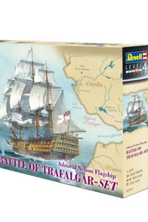 Revell 1/225 Battle of Trafalgar Geschenkset Direct Beschikbaar