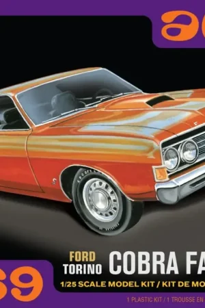 Beperkte Voorraad AMT 1/25 1969 Ford Torino Cobra Fastback