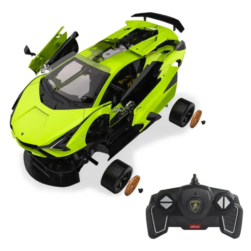 Nu Kopen Jamara Lamborghini Sián FKP 37 1/18 Deluxe RC Kit - Groen
