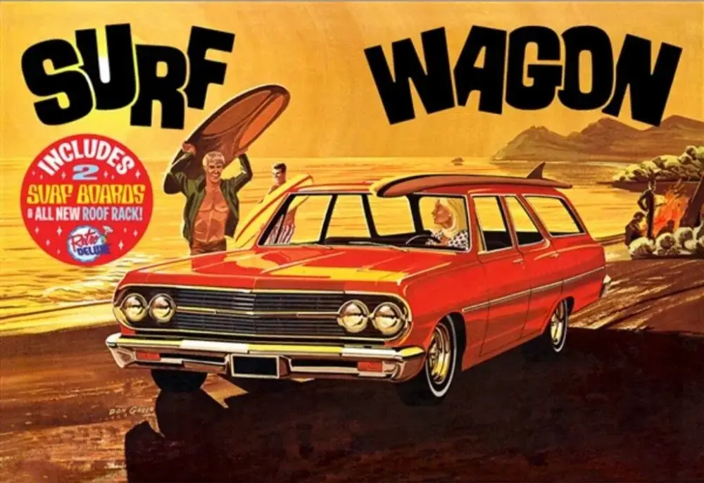 Must-Have AMT 1/25 1965 Chevelle ''Surf Wagon''