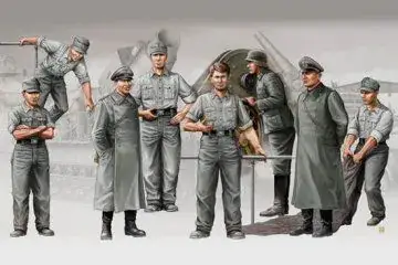 Trumpeter 1/35 Deutsche Artillerie Besatzung für Mörser Karl Veilige Betaling