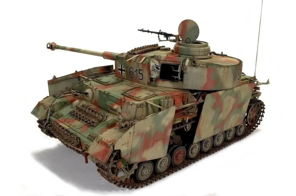 Tijdelijk Beschikbaar Trumpeter 1/16 German Pzkpfw IV Ausf.H Medium Tank