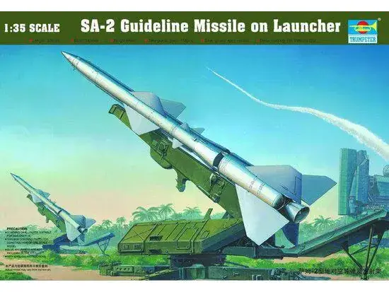 Trumpeter 1/35 Guideline Missile on Launcher Gratis Retour