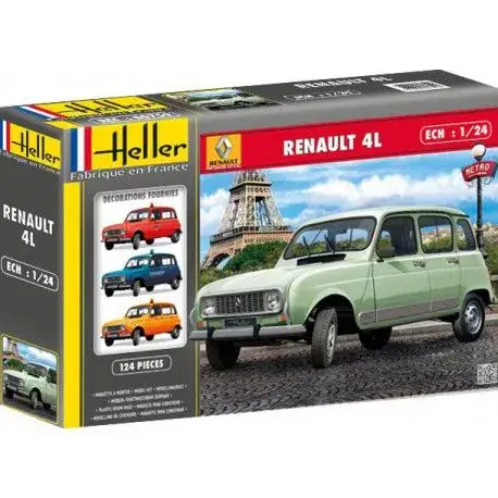 Heller 1/24 Renault 4L GTL Weekendaanbieding