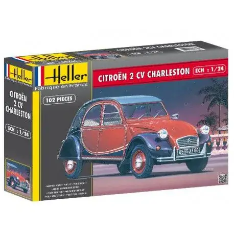 Koop Vandaag Heller 1/24 Citroen 2 CV Charleston