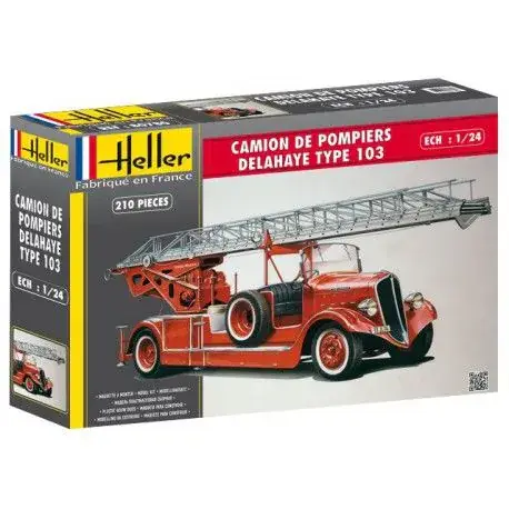 Betaalbaar Heller 1/24 Pomp Delahaye Bonnev
