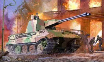 Trumpeter 1/35 German E-75 Flakpanzer Tijdelijk Beschikbaar