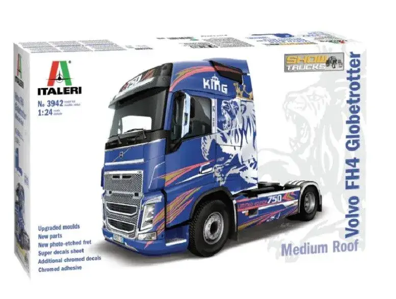 Italeri 1/24 Volvo FH Globetrotter Nieuw