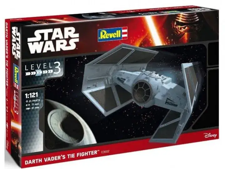Revell 1/121 Darth Vaders Tie Fighter Weekendaanbieding
