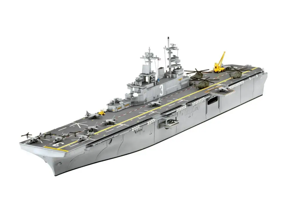 Revell 1/700 US Navy WASP Class Assault Carrier model-set Goedkoop