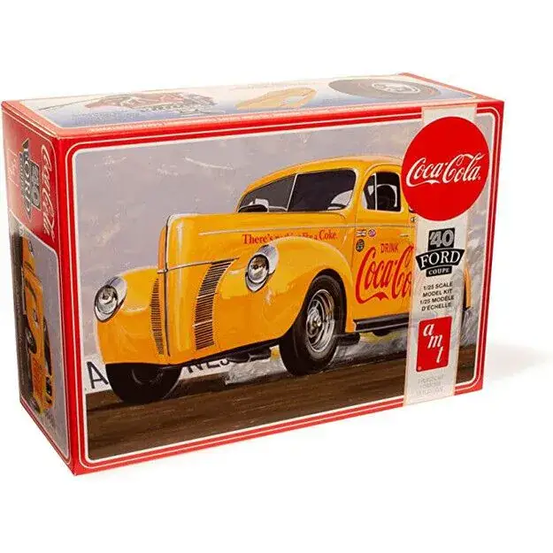 Direct Beschikbaar AMT 1/25 1940 Ford Coupé ''Coca-Cola''