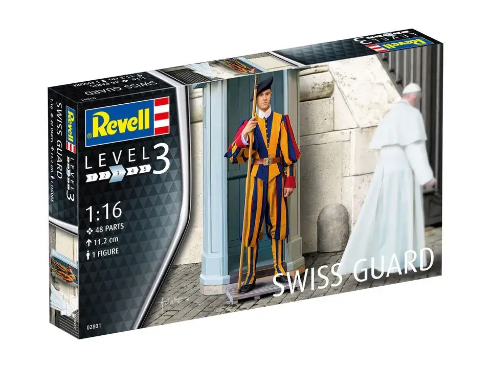 Revell 1/16 Swiss Guard Lage Kosten