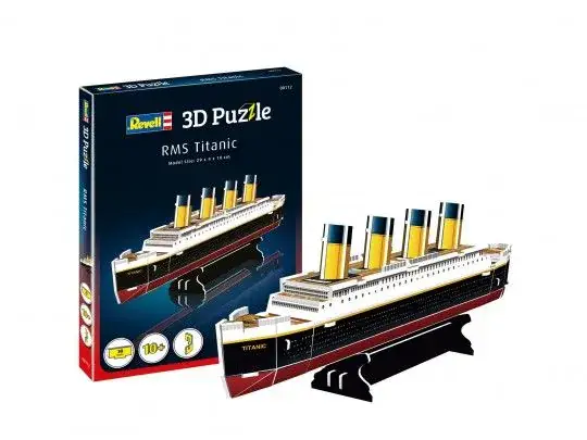 Revell 3D Puzzle RMS Titanic Rechtstreeks Van De Fabrikant