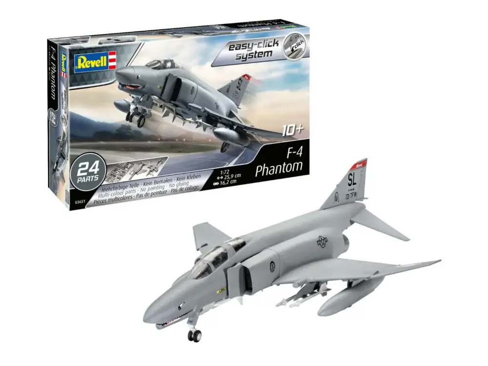 Revell 1/72 F-4 Phantom - Easy Click Alleen Vandaag