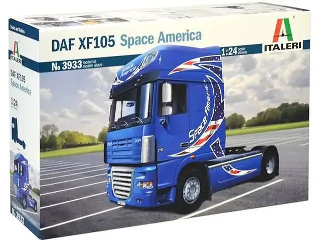 Italeri 1/24 DAF XF105 Space America Hoge Kwaliteit