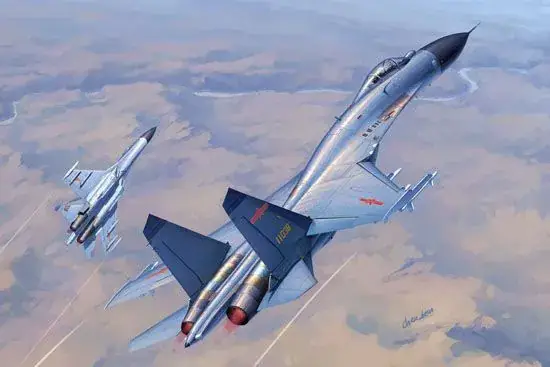 Trumpeter 1/72 Chinese J-11B Fighter Actieprijs