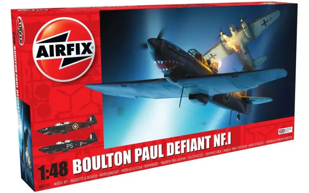 Betaalbaar Airfix 1/48 Boulton-Paul Defiant NF.1