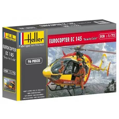 Snelle Levering Heller 1/72 Eurocopter EC 145 Securite CIV