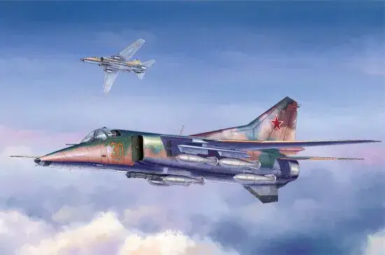 Trumpeter 1/48 Mig-27 Flogger D Hoge Kwaliteit
