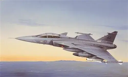 Rechtstreeks Van De Fabrikant Italeri 1/48 JAS 39 A Gripen