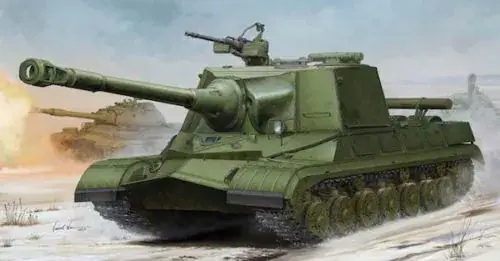 Betaalbaar Trumpeter 1/35 Soviet Object 268 Heavy Tank Prototype