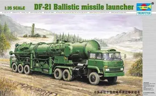 Laatste Versie Trumpeter 1/35 DF-21 Ballistic missile launcher