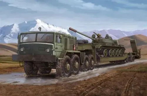 Koopje Trumpeter 1/35 MAZ 537 Soviet Tank Transporter
