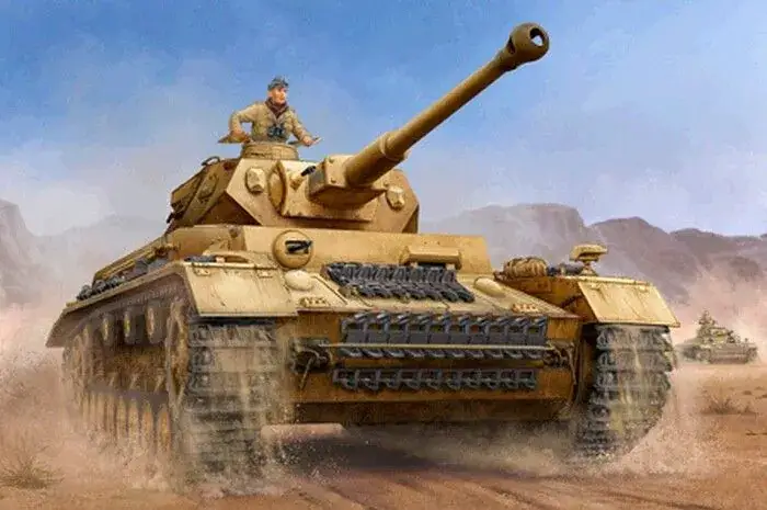 Bestel Nu Trumpeter 1/16 German Pzkpfw IV Ausf.F2 Medium