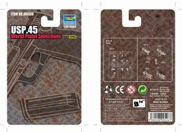 Beperkte Voorraad Trumpeter 1/35 USP 45 World Pistol Selection