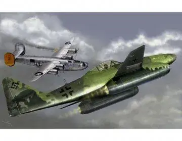 Trumpeter 1/144 Messerschmitt Me 262 A-1a Laatste Versie