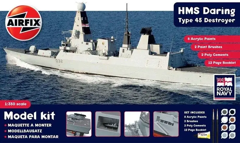 Koop Online Airfix 1/350 HMS Daring