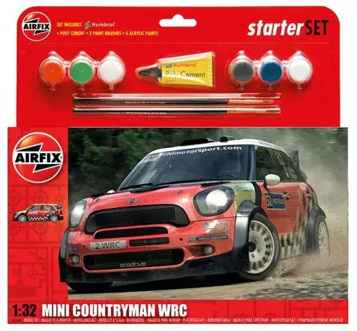Airfix 1/32 Mini Countryman WRC ll Direct Verzonden