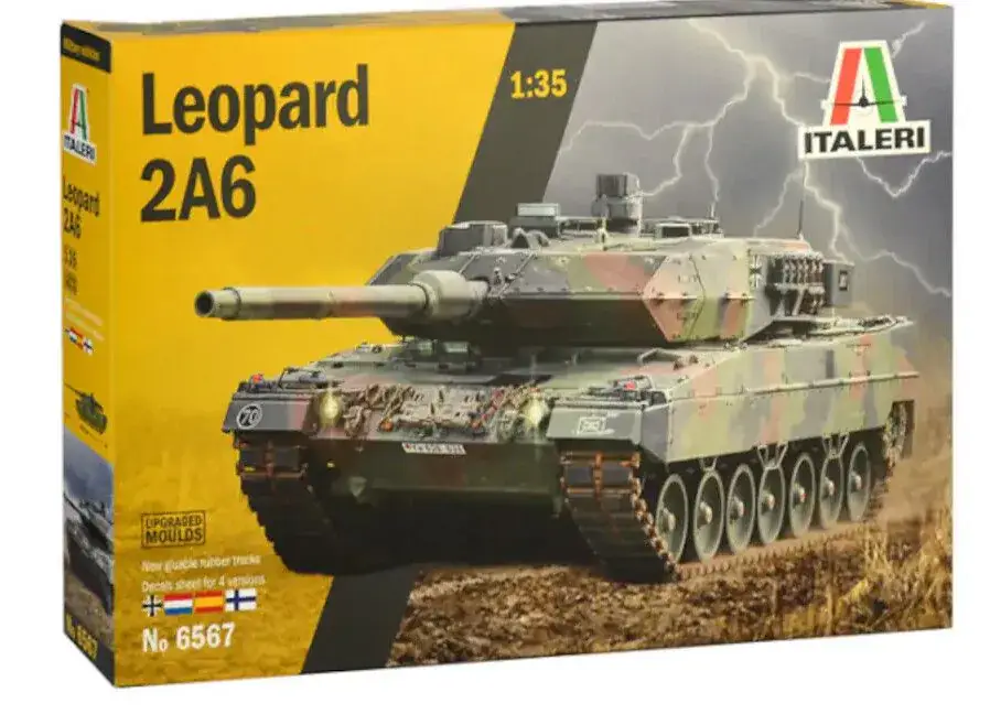 Italeri 1/35 Leopard 2A6 Koop Online